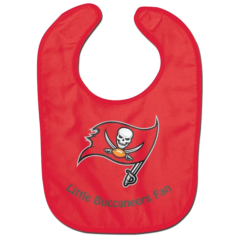 Bavoir pour bébé WinCraft Tampa Bay Buccaneers Lil Fan All Pro