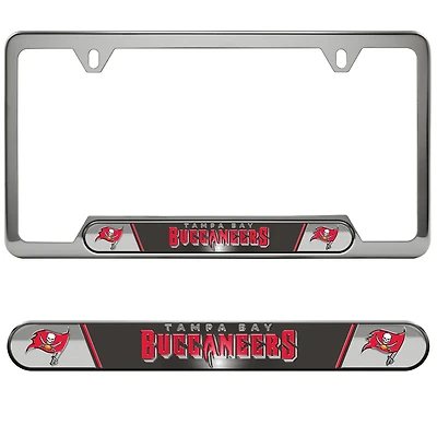 Logo Brands Tampa Bay Buccaneers Embossed License Plate Frame