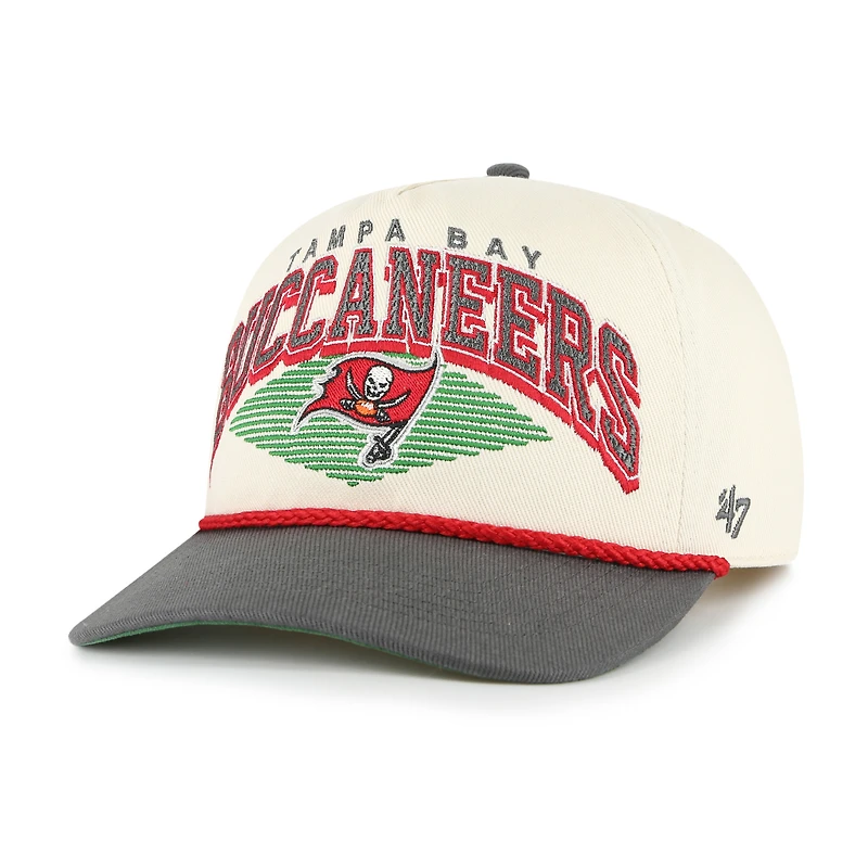 Men's '47 Cream Tampa Bay Buccaneers Pomona Rope Hitch Adjustable Hat