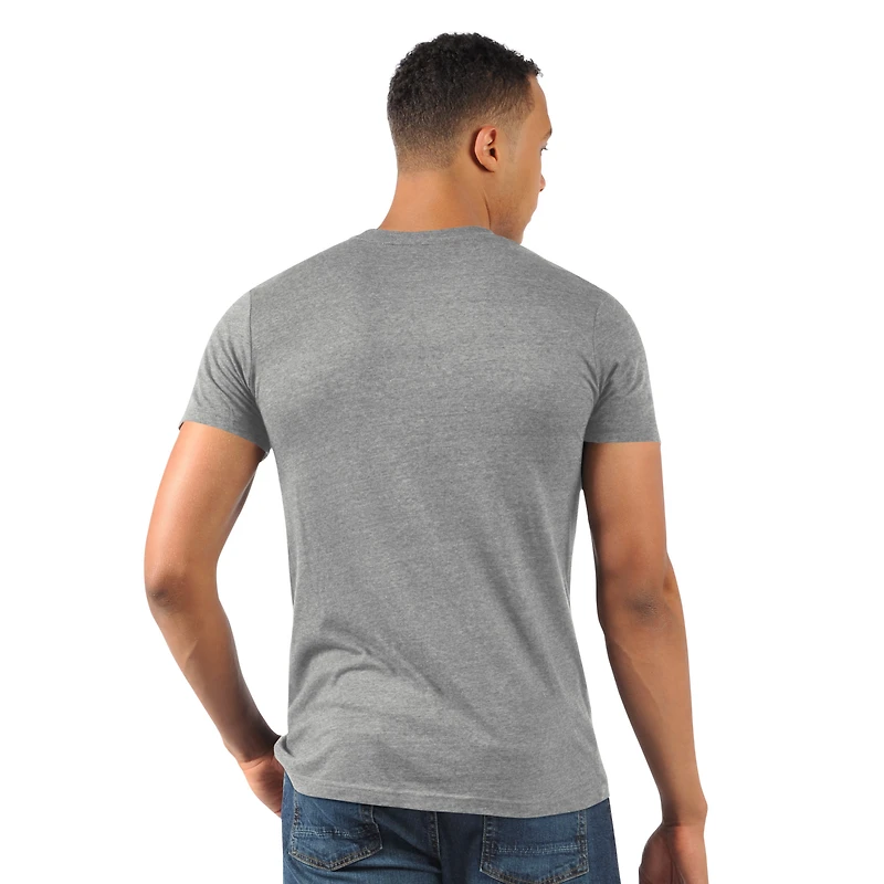 T-shirt Prime Time gris chiné pour homme des Buccaneers de Tampa Bay