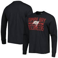 T-shirt à manches longues pour homme '47 Black Tampa Bay Buccaneers Brand Wide Out Franklin