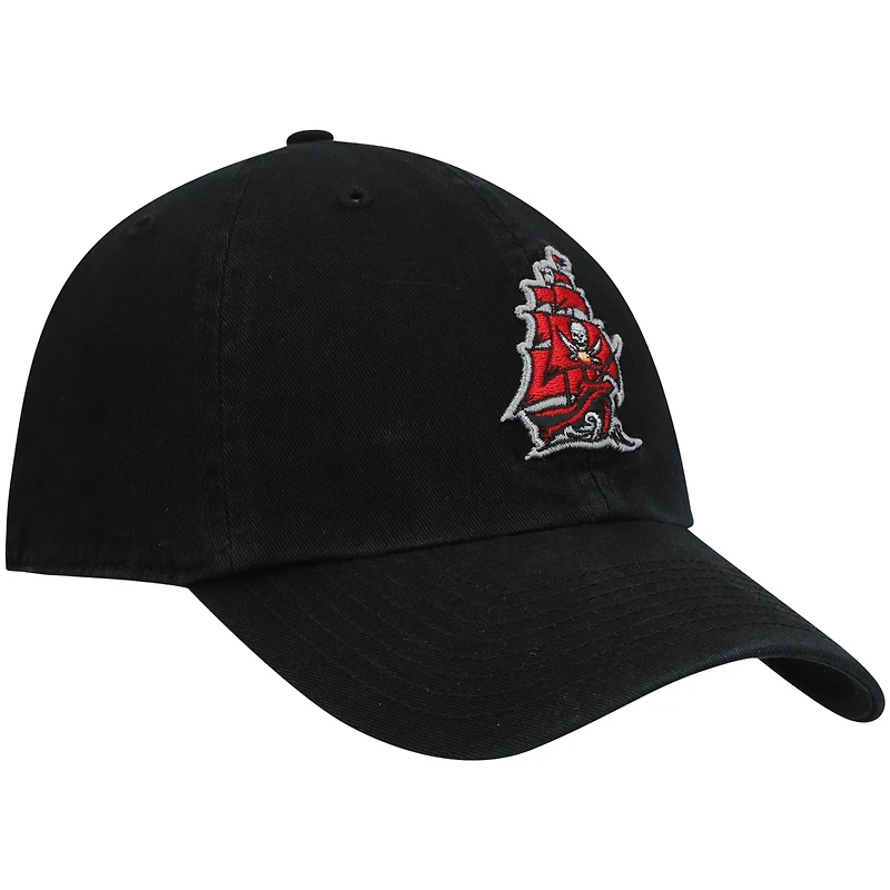 Men's '47 Black Tampa Bay Buccaneers Clean Up Alternate Adjustable Hat