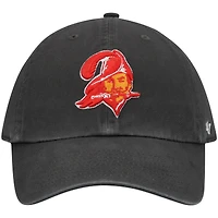 Casquette réglable '47 Charcoal Tampa Bay Buccaneers Clean Up Legacy pour homme
