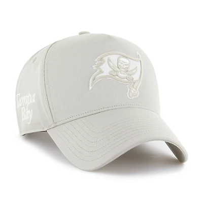 Men's '47 Cream Tampa Bay Buccaneers Foundation Offside Adjustable Hat