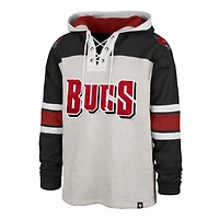 Chandail à lacets Gridiron Tampa Bay Buccaneers '47 gris/étain pour homme - capuchon