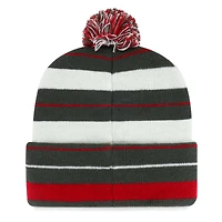 Men's '47 Pewter Tampa Bay Buccaneers Powerline Cuffed Knit Hat with Pom