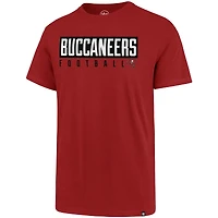 T-shirt '47 Red Tampa Bay Buccaneers Dub Major Super Rival pour homme