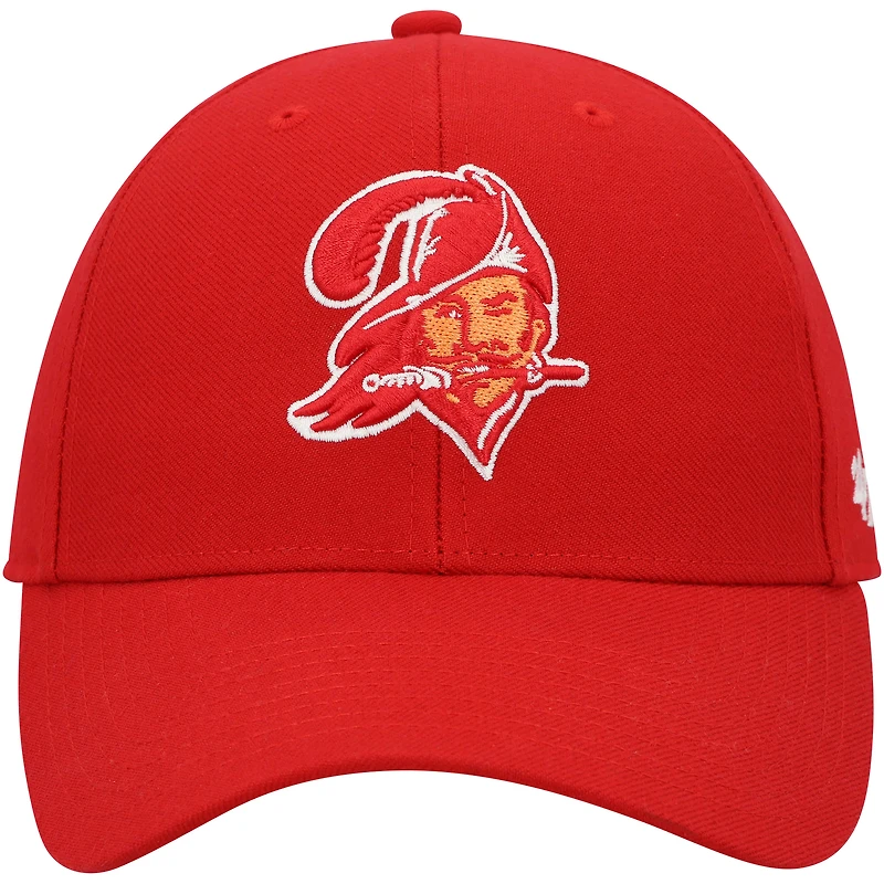 Casquette réglable '47 Red Tampa Bay Buccaneers MVP pour homme
