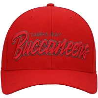 Casquette '47 Red Tampa Bay Buccaneers Street Script MVP Snapback pour homme