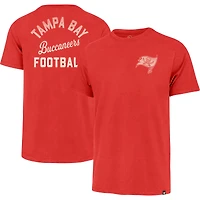 Men's '47 Red Tampa Bay Buccaneers Turn Back Franklin T-Shirt