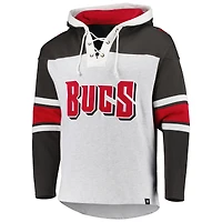Chandail à capuchon lacets gris chiné pour hommes '47 Tampa Bay Buccaneers
