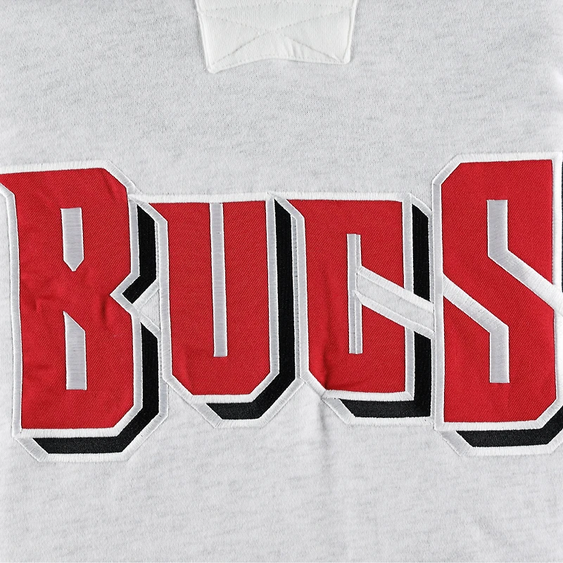 Chandail à capuchon lacets gris chiné pour hommes '47 Tampa Bay Buccaneers