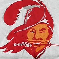 Chandail à capuchon lacets avec logo historique Gridiron des Buccaneers de Tampa Bay 1947 pour hommes, gris chiné