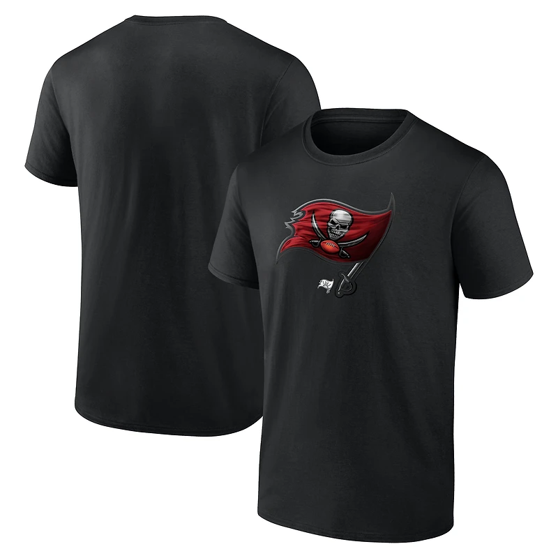 Men's  Black Tampa Bay Buccaneers Midnight Mascot T-Shirt