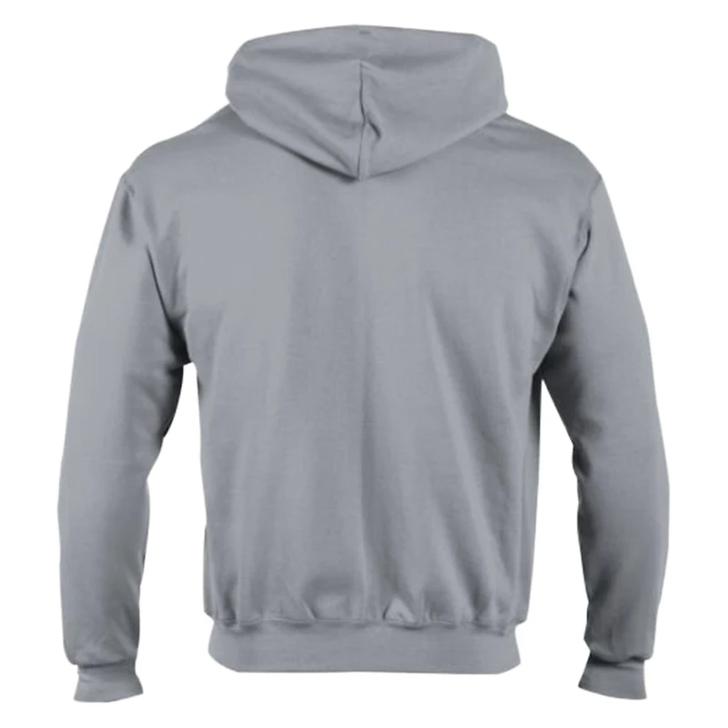 Men's Champion Heather Charcoal Tampa Bay Buccaneers Powerblend Fleece Full-Zip Hoodie
