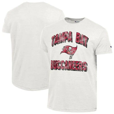 Men's Champion  White Tampa Bay Buccaneers Ultimate Tri-Blend T-Shirt
