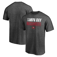 Men's  Charcoal Tampa Bay Buccaneers Fade Out T-Shirt