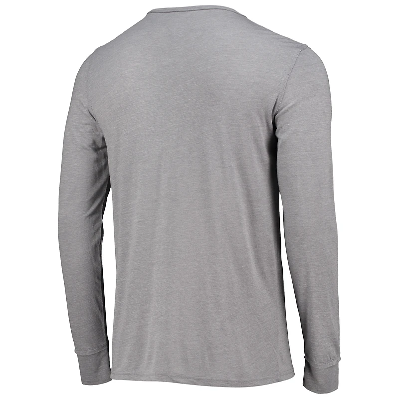 Haut de nuit à manches longues Henley Takeaway gris Sport pour homme des Buccaneers Tampa Bay