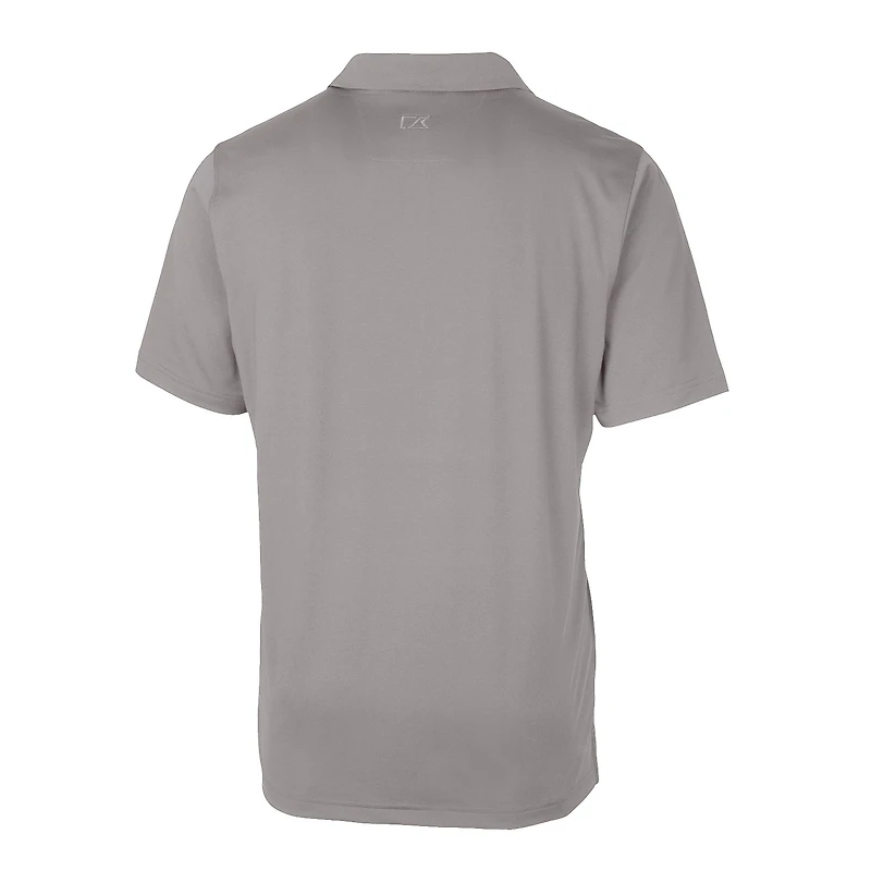 Men's Cutter & Buck Gray Tampa Bay Buccaneers Throwback Logo Big Tall Forge Stretch Polo
