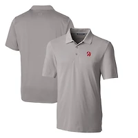 Men's Cutter & Buck Gray Tampa Bay Buccaneers Throwback Logo Big Tall Forge Stretch Polo