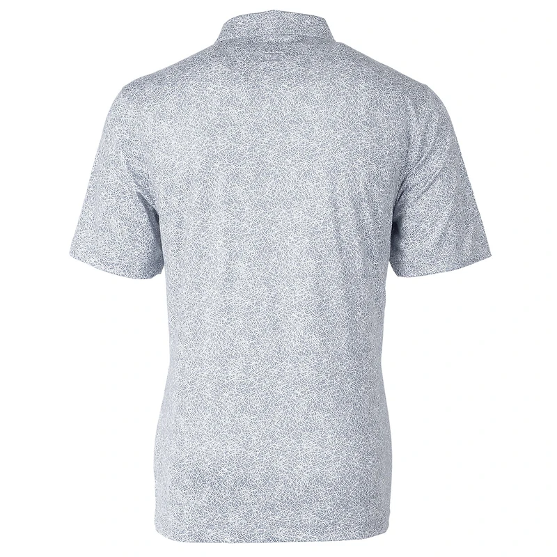 Polo stretch Cutter & Buck gris Tampa Bay Buccaneers à logo rétro Pike Constellation pour homme