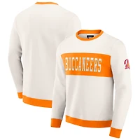 Sweat-shirt colorblock crème pour homme de la collection Darius Rucker par Fanatics, des Buccaneers Tampa Bay