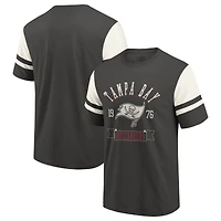 T-shirt de football américain Darius Rucker pour homme, collection Fanatics, couleur étain, des Buccaneers Tampa Bay