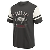 T-shirt de football américain Darius Rucker pour homme, collection Fanatics, couleur étain, des Buccaneers Tampa Bay
