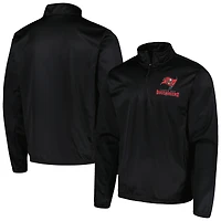 Men's Dunbrooke Black Tampa Bay Buccaneers All-Star Tech Quarter-Zip Jacket