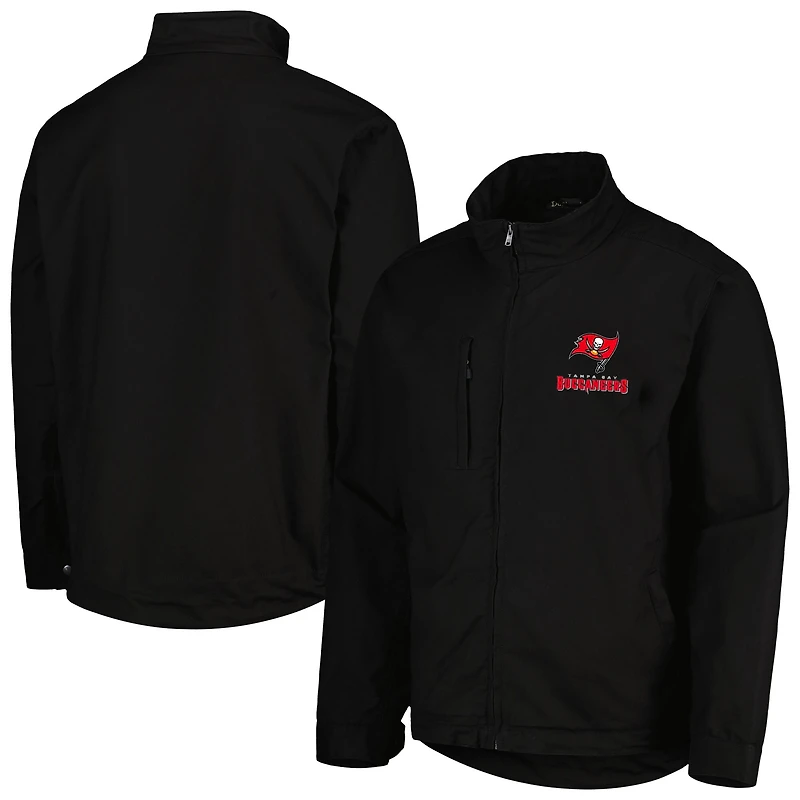 Dunbrooke Noir Tampa Bay Buccaneers Journey Workwear Veste à fermeture éclair intégrale pour homme