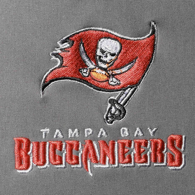 Veste polaire softshell zippée Dunbrooke Charcoal Tampa Bay Buccaneers Circle pour homme