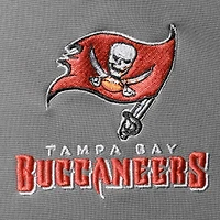Veste polaire softshell zippée Dunbrooke Charcoal Tampa Bay Buccaneers Circle pour homme