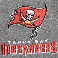 Men's Dunbrooke Charcoal Tampa Bay Buccaneers Shag Tri-Blend Full-Zip Raglan Hoodie