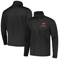 Men's Dunbrooke Heather Black Tampa Bay Buccaneers Explorer Tech Full-Zip Jacket