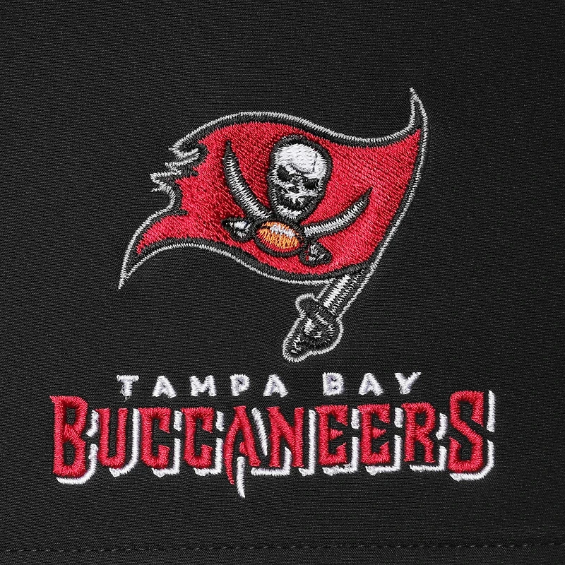 Veste softshell zippée intégrale Dunbrooke Realtree Camo/Noir Tampa Bay Buccaneers Circle Hunter pour homme
