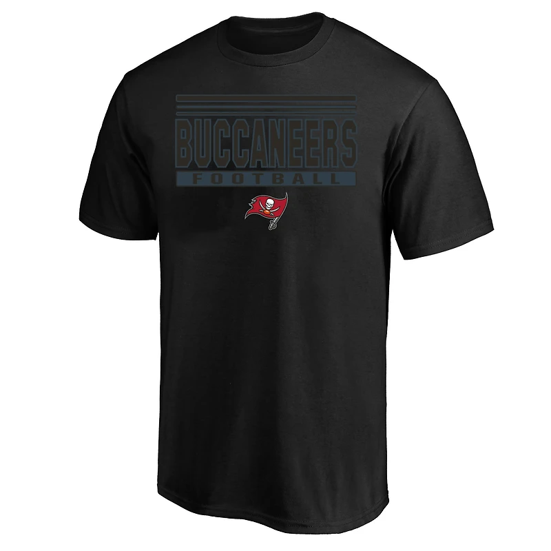 Men's Fanatics Black Tampa Bay Buccaneers Big & Tall Pop T-Shirt