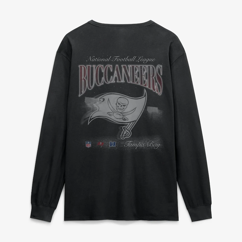 Men's Fanatics Black Tampa Bay Buccaneers Midnight Falls Long Sleeve T-Shirt