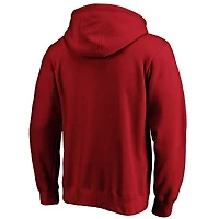 Sweat à capuche Fanatics rouge Tampa Bay Buccaneers pour homme, grandes tailles, logo de l'équipe.