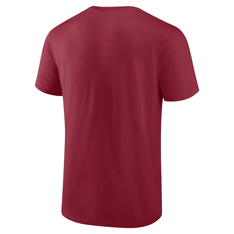 Men's Fanatics Red Tampa Bay Buccaneers Coordinate T-Shirt