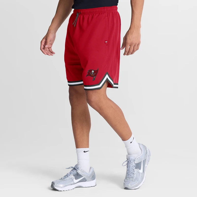 Men's Fanatics Red Tampa Bay Buccaneers Fearless Drive Shorts