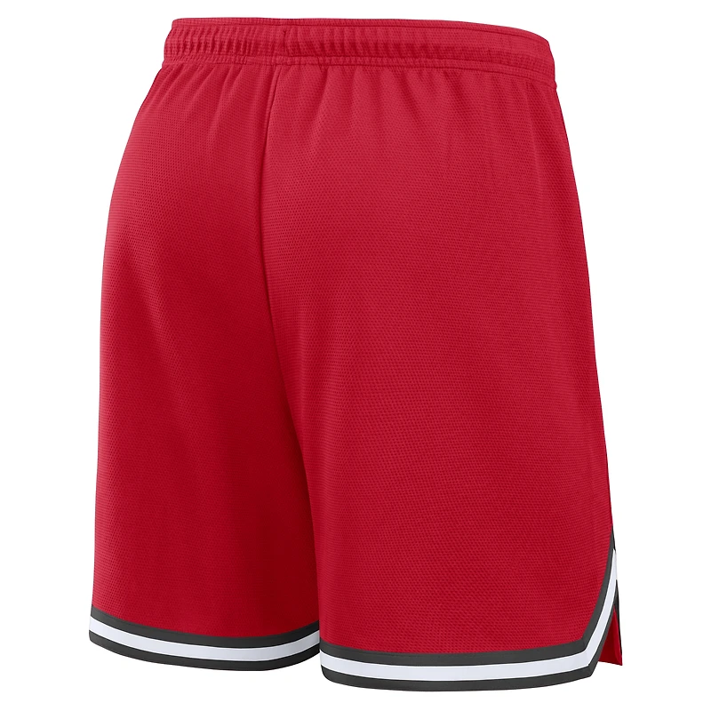 Short de sport Fanatics rouge Tampa Bay Buccaneers Fearless Drive pour homme
