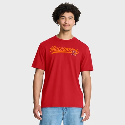 T-shirt rouge Fanatics pour homme, motif Fluid Motion Legacy des Tampa Bay Buccaneers
