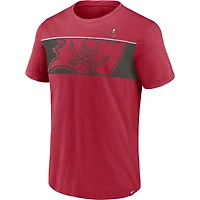 T-shirt Ultra rouge Fanatics pour hommes des Buccaneers de Tampa Bay
