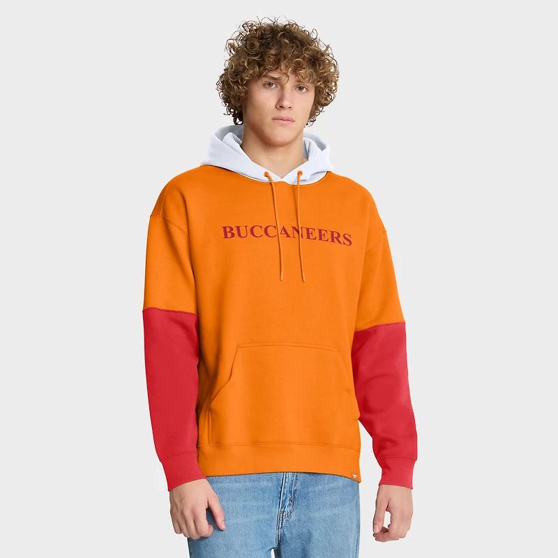 Sweat à capuche rétro Fanatics Tan pour homme, motif casque des Tampa Bay Buccaneers