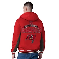 Men's G-III Extreme Red Tampa Bay Buccaneers No Huddle Commemorative Full-Zip Hoodie Jacket