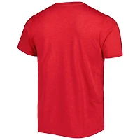 T-shirt à trois mélanges Homage Red Tampa Bay Buccaneers Super Bowl Classics pour homme