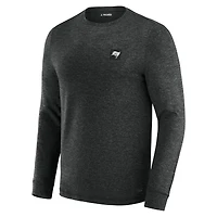 T-shirt à manches longues noir J. Palmer pour homme des Buccaneers de Tampa Bay