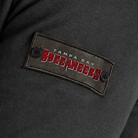 Men's J. Palmer Black Tampa Bay Buccaneers QB1 Full-Zip Sweatshirt