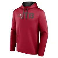 Sweat à capuche rouge avec logo athlétique pour homme des Tampa Bay Buccaneers Head Start