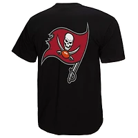 T-shirt noir Mitchell & Ness pour homme, 50e saison des Tampa Bay Buccaneers, motif Ship Sword